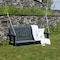 Highwood Usa Lehigh Porch Swing 4ft Outdoor Furniture for Patio, Backyard, Garden AD-PORL2-FBE - alternate 3